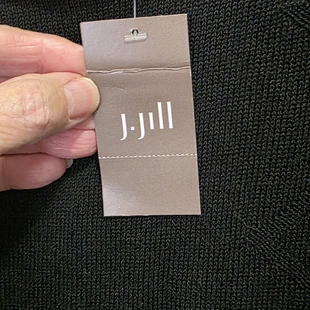 J. Jill Black Knit Skirt - Picture 3 of 4